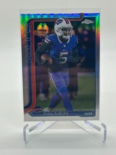2025 Topps Chrome Joshua Palmer Refractor #31 Buffalo Bills
