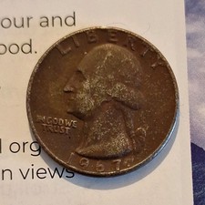 1967 Washington Quarter 25C Variety Circulated Uncertified US Coin Collectible