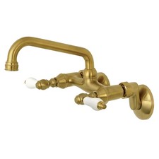 Kingston Brass KS513 Kingston 1.8 GPM Widespread Bridge Kitchen - Brass