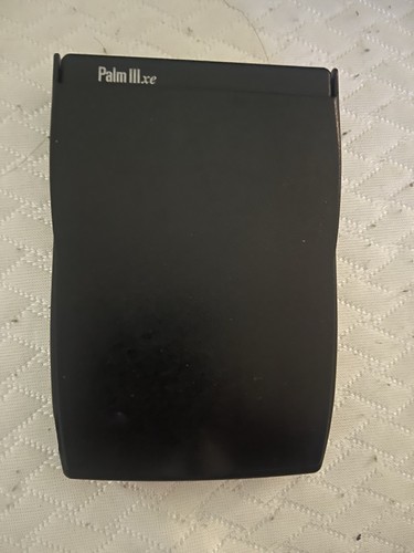 Palm Iiixe Handheld Pda Organizer Device 3xe Greyscale Touchscreen