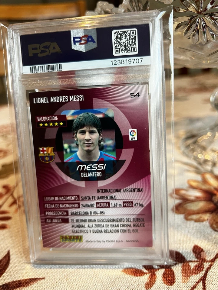 Megacracks Panini 2006-07 MGK La Liga - Lionel Messi #54 Foto 4 de 4