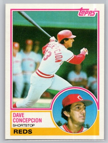 1983 TOPPS #720 DAVE CONCEPCION CINCINNATI REDS