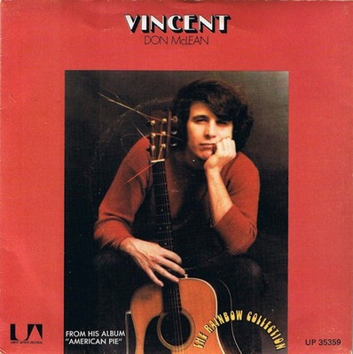 Don McLean - Vincent - Used Vinyl Record 7 - G12170z