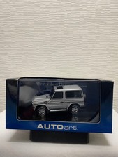 Autoart 1/43 Mercedes Benz G Wagon SWB Silver Diecast Model 56104 Rare
