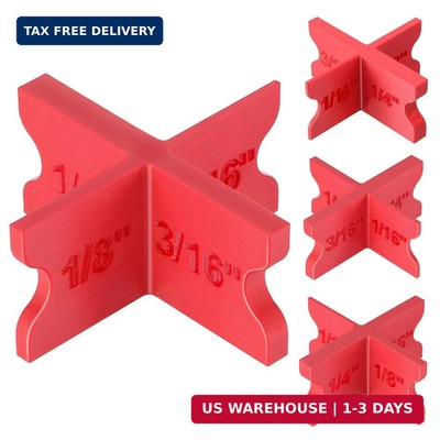 Saillong 4 Pack Deck Spacers with 4 Thicknesses 1/16'', 1/8'', 3/16'', 1/4'', Durabl