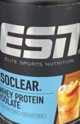 ESN Isoclear Whey Isolate, Peach Iced Tea, 2x 300g Dosen , Clear Whey