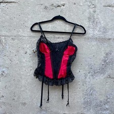 vintage lace bustier lingerie top