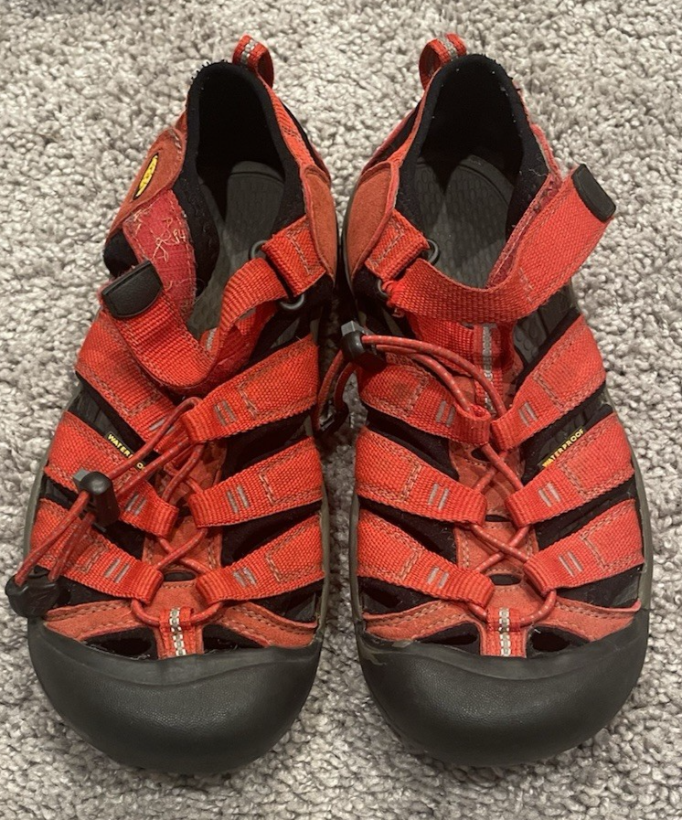 Sandali KEEN donna taglia 6 rossi Newport H2 outdoor escursionismo acqua