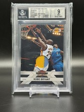 2010-11 Panini Threads Jerseys Prime Kobe Bryant #129 /50 Beckett 9