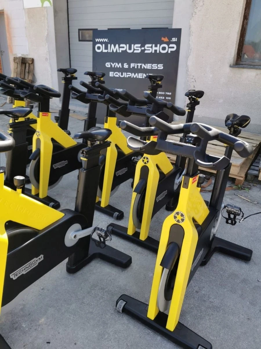 TECHNOGYM Group Cycle HERO Indoor Cycling bike YELLOW