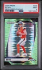 2024 Panini Prizm - Rookies Bo Nix #309 Neon Green Pulsar Prizm (RC)