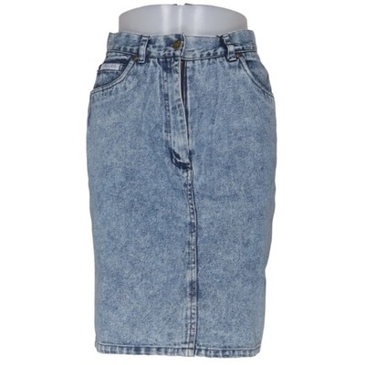 Jolie Jolie, Jeansrock, Größe: 38, Blau, Baumwolle, Einfarbig, Denim, Damen #vXV