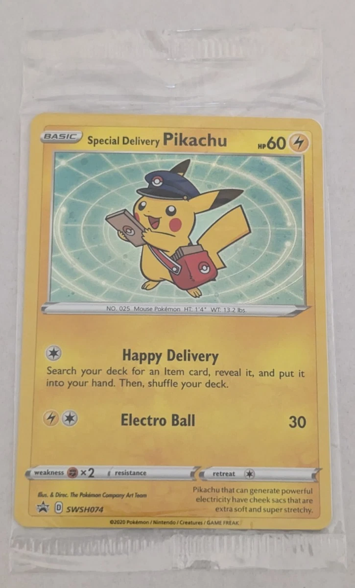 Las mejores ofertas en Special Delivery Pikachu SWSH074 SWSH