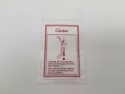 GENUINE CARTIER THREAD COATED SCREWS FOR EYEGLASSES  (00 90 5192 2) BRAND NEW
