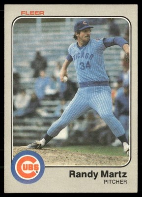 Randy Martz 1983 Fleer 501  Base Baseball LP