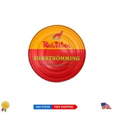 Authentic Surstr mming: Fermented Herring Fillets in Traditional Tin, 3.53oz