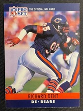 1990 NFL PRO SET RICHARD DENT CARD #52 Chicago Bears NM