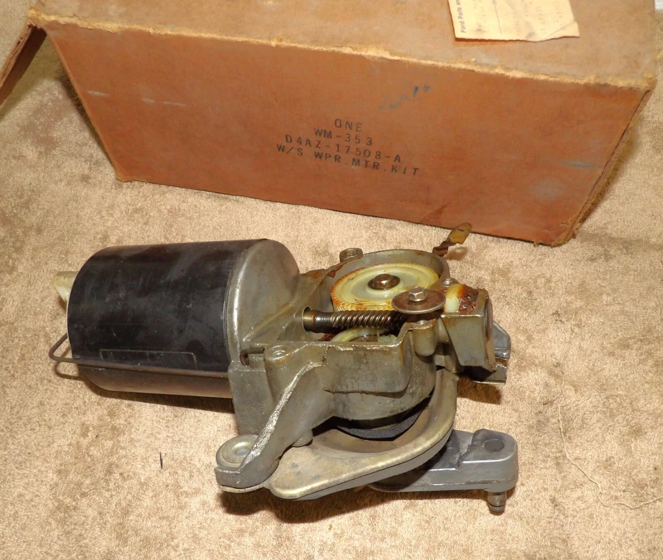 1974-1978 Custom Galaxie 500 LTD Monterey Marquis Nuevo de Lote Antiguo Limpiaparabrisas Motor ASM Foto 4 de 4