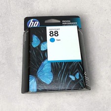 HP 88 Genuine C9386AN Officejet Cyan Ink Cartridge Exp 10/15