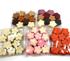 2,500 SALE Small Poinsettia Christmas DIE CUT Scrapbook Cardmaking DC Sale No1 