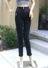 Black High-Waisted Tech Knit Pant by High Tech by Claire Campbell, 2US/6UK/34F — photo 3