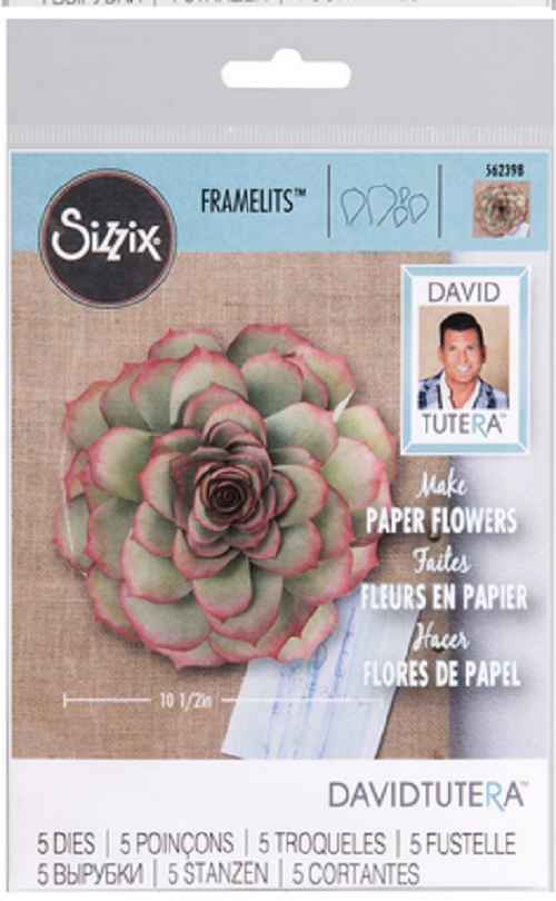 feerieデス。 Sizzix Framelits Dies by David Tutera Large Daisy 562396 for