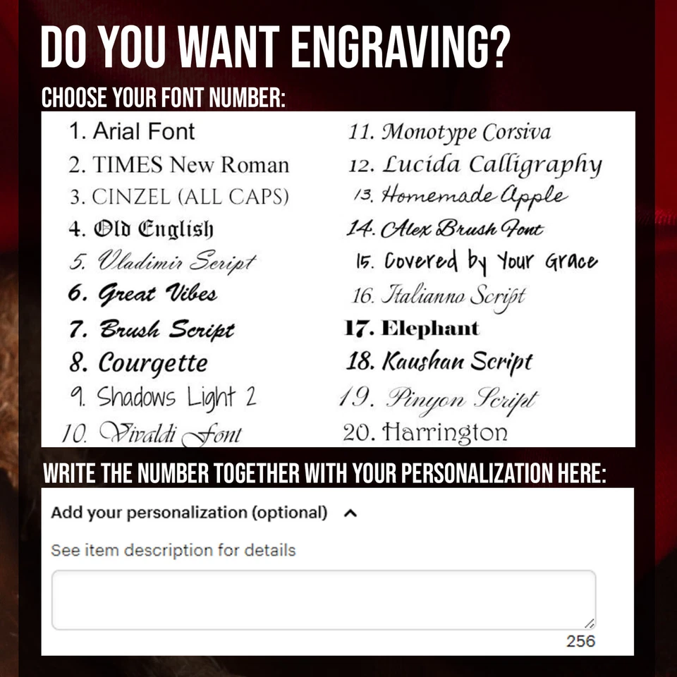 8mm Red Tungsten Carbide Wedding Band | Brushed Finish, & Beveled edge - Image 4 of 4