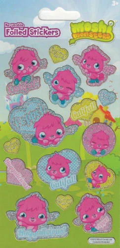 Monsters Foiled Scrapbooking Stickers