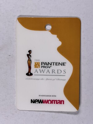 Pantene Awards Laminate Pass AAA Original Jerry Judge Sicherheit Circa c.1990er