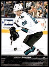 2015-16 Upper Deck Young Guns Nikolay Goldobin Rookie San Jose Sharks #453 R88