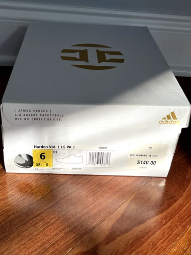 Adidas Harden Vol. 1 LS Primeknit Basketball Shoes Sneakers CQ0187 Size 6