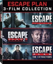 Escape Plan: 3-Film Collection (Blu-ray) W/ Slipcover NEW Sealed, Free Shipping