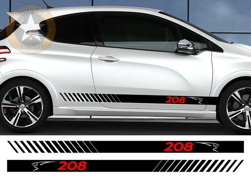 2 X PEUGEOT TALBOT 205 SPORT GTI 20cm AUTOCOLLANT STICKER AUTO - Foto 7