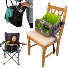 Airtushi - The Fully Collapsible Highchair with Ridged Sides Inflatable