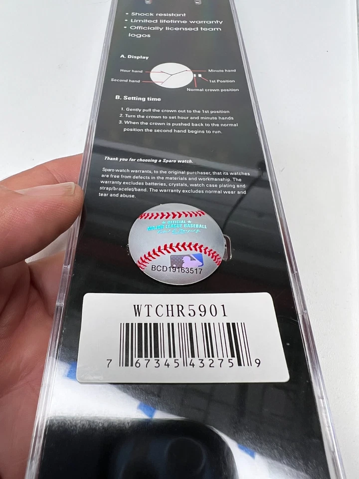 Reloj Deportivo Philadelphia Phillies Estilo Alegría Sparo MLB Mercancía Oficial Foto 3 de 3