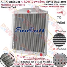 3 Row Radiator For 1948-1954 Chevygmc Truck 3100 3600 3800 3900 Pickup 3.8l L6