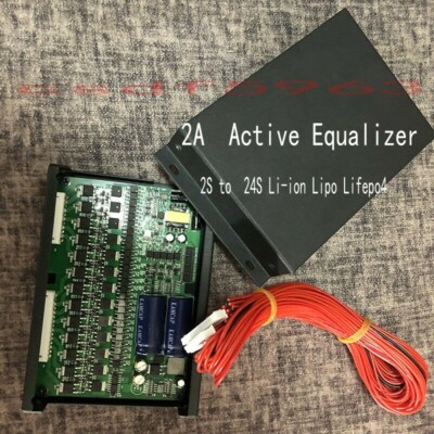 2A Balancer Li-ion Lipo Lifepo4 LTO Battery Active Equalizer 2S ~ 24S BMS APP