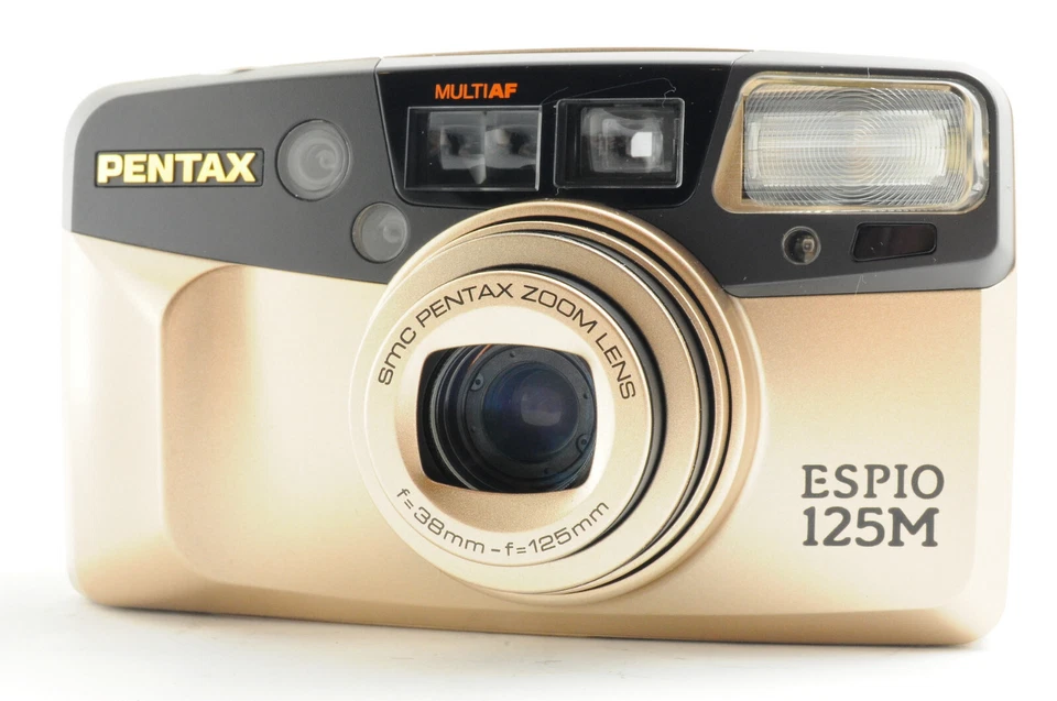 [AS IS] PENTAX ESPIO 125M Point and shoot 35mm Compact Film Camera READ - Image 2 of 4