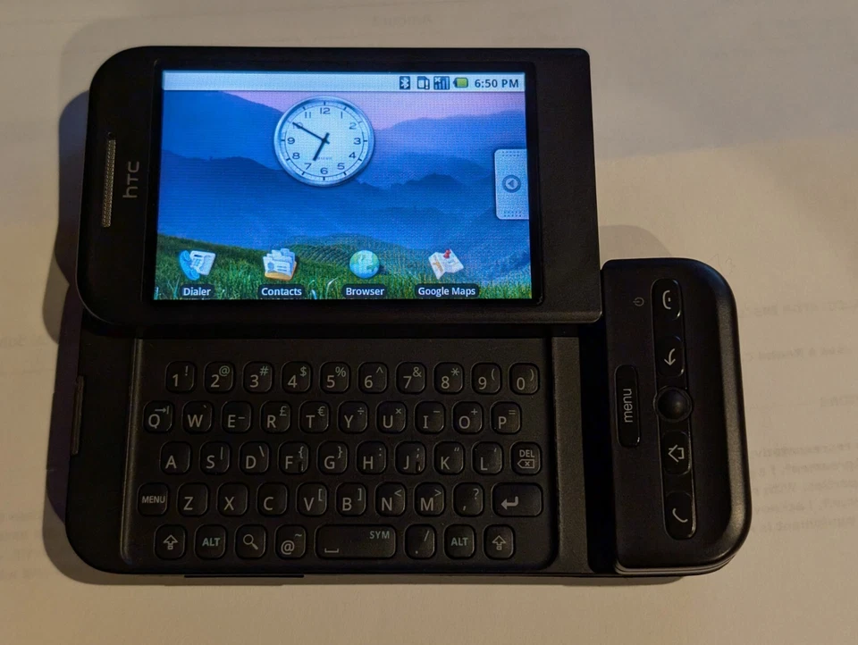 HTC Dream G1 Android Dev 1 Developer Edition DREA100 T-Mobile - Image 4 of 4