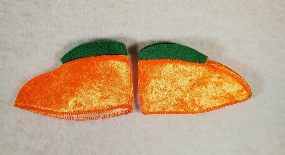 Хэллоуин ребенка ясельного возраста тыквы костюм 12-18 месяцев 4 изделия шляпа, костюм и пинетки - Изображение 4 из 4