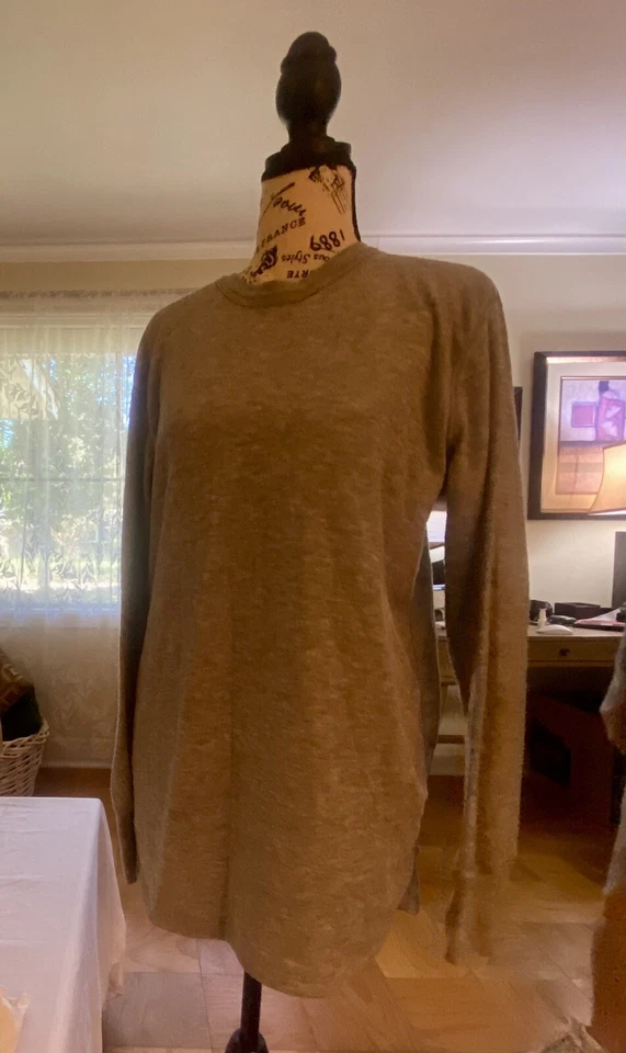 Camisa Top Grande Indera Dos Capas Performance Absorbente Térmica - Gris Manga Larga Foto 4 de 4