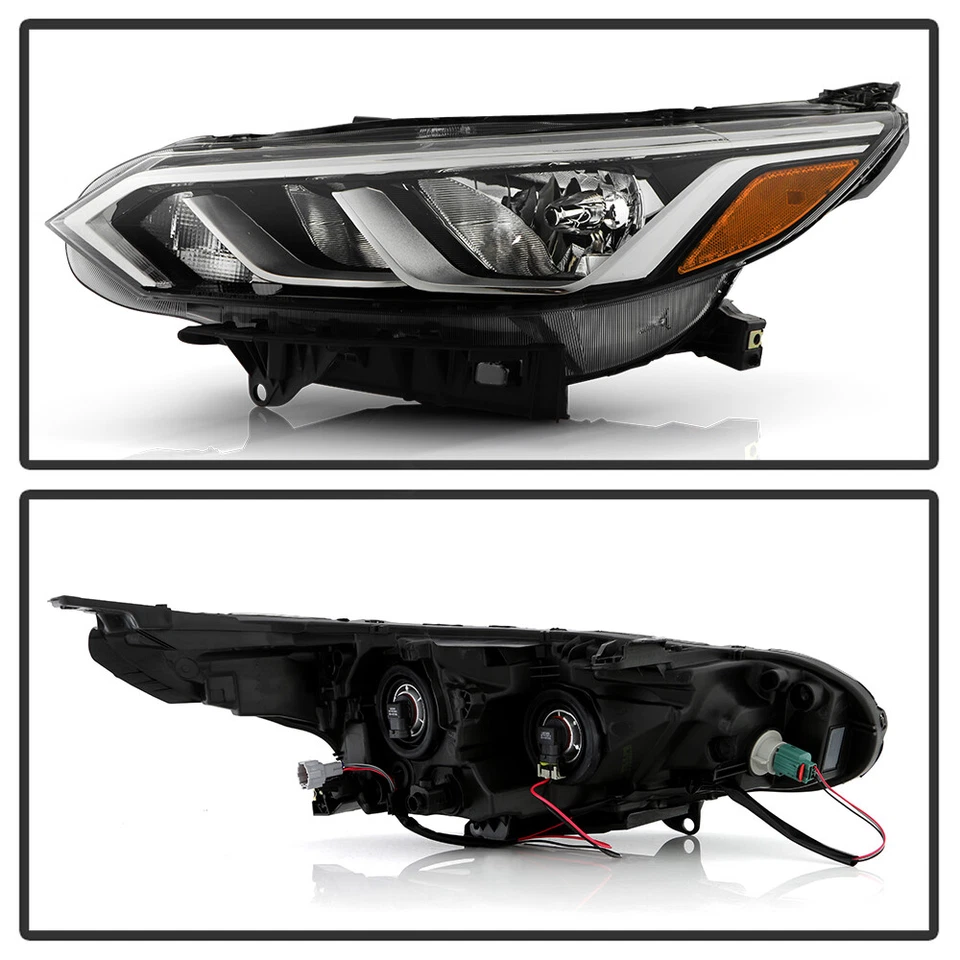 For 2020-2023 Nissan Sentra S | SV Halogen Type Headlights Headlamps Left+Right - Image 3 of 4