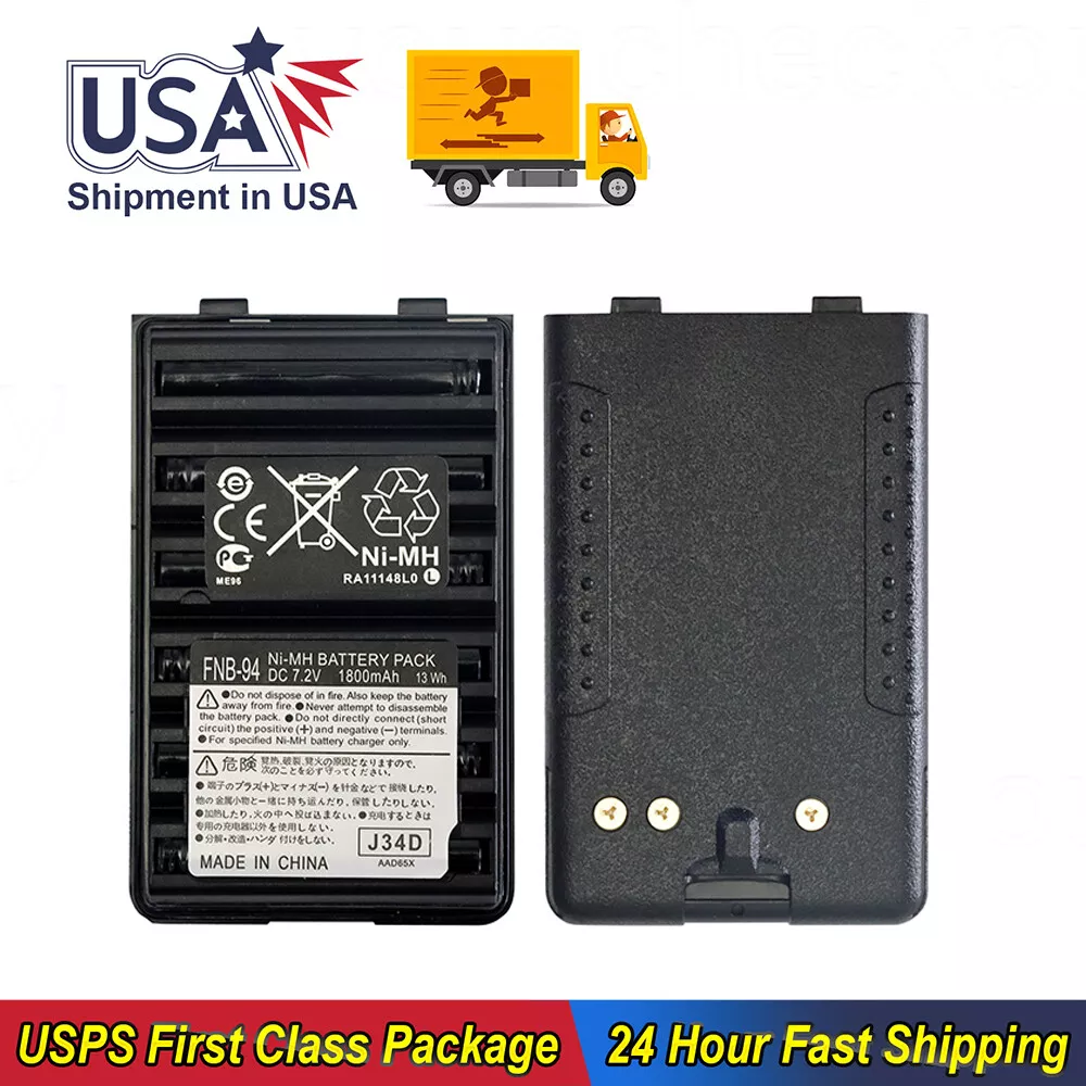For Yaesu/Vertex Standard FT-60 FT-60E FT-60R Battery FNB-94 FNB