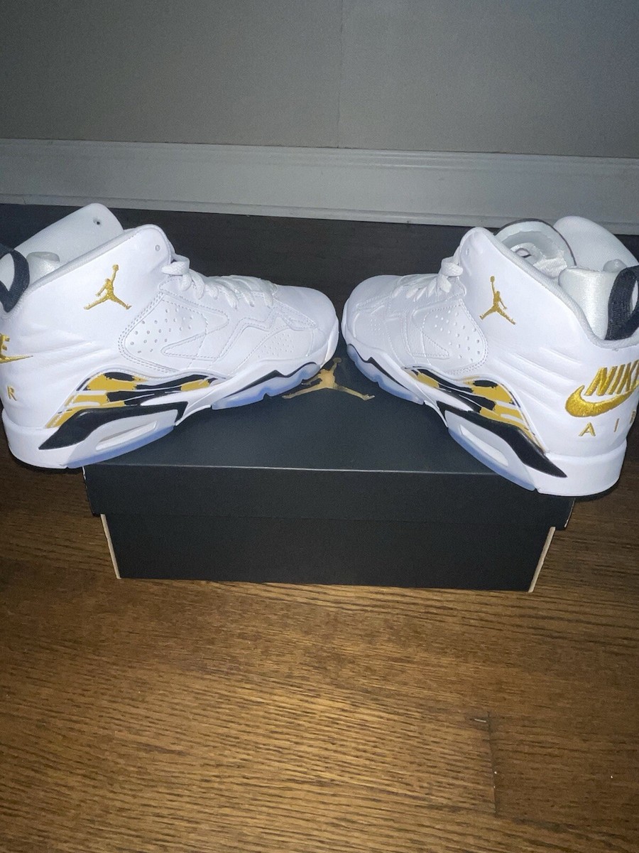 シューズ(男性用) NIKE JORDAN MVP WHITE/YELLOW OCHRE-BLACK s-l400.jpg