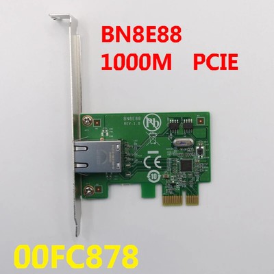 BN8E88 lenovo ThinkCentre M75t Gen 2 M80t Gen 3 PCIE Ethernet Card 00FC878