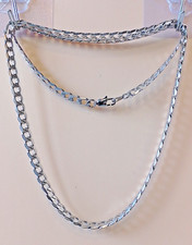 "VB4" PROSTEEL quality unisex stainless steel 70 cm curb chain necklace