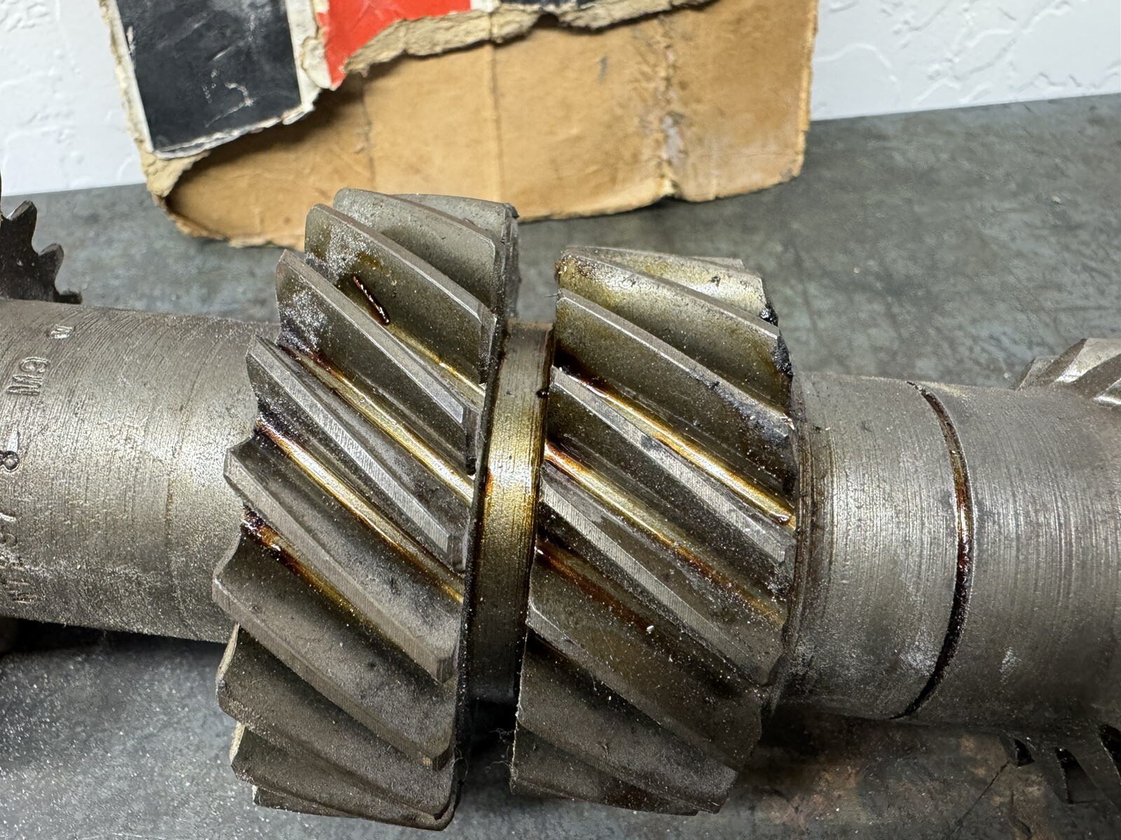 NOS 6365 Muncie M21 4 Speed Cluster Gear 7/8 Close Ratio WT2978