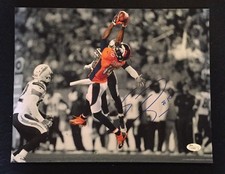 EMMANUEL SANDERS Signed BRONCOS  11x14 Photo - JSA COA GORGEOUS!
