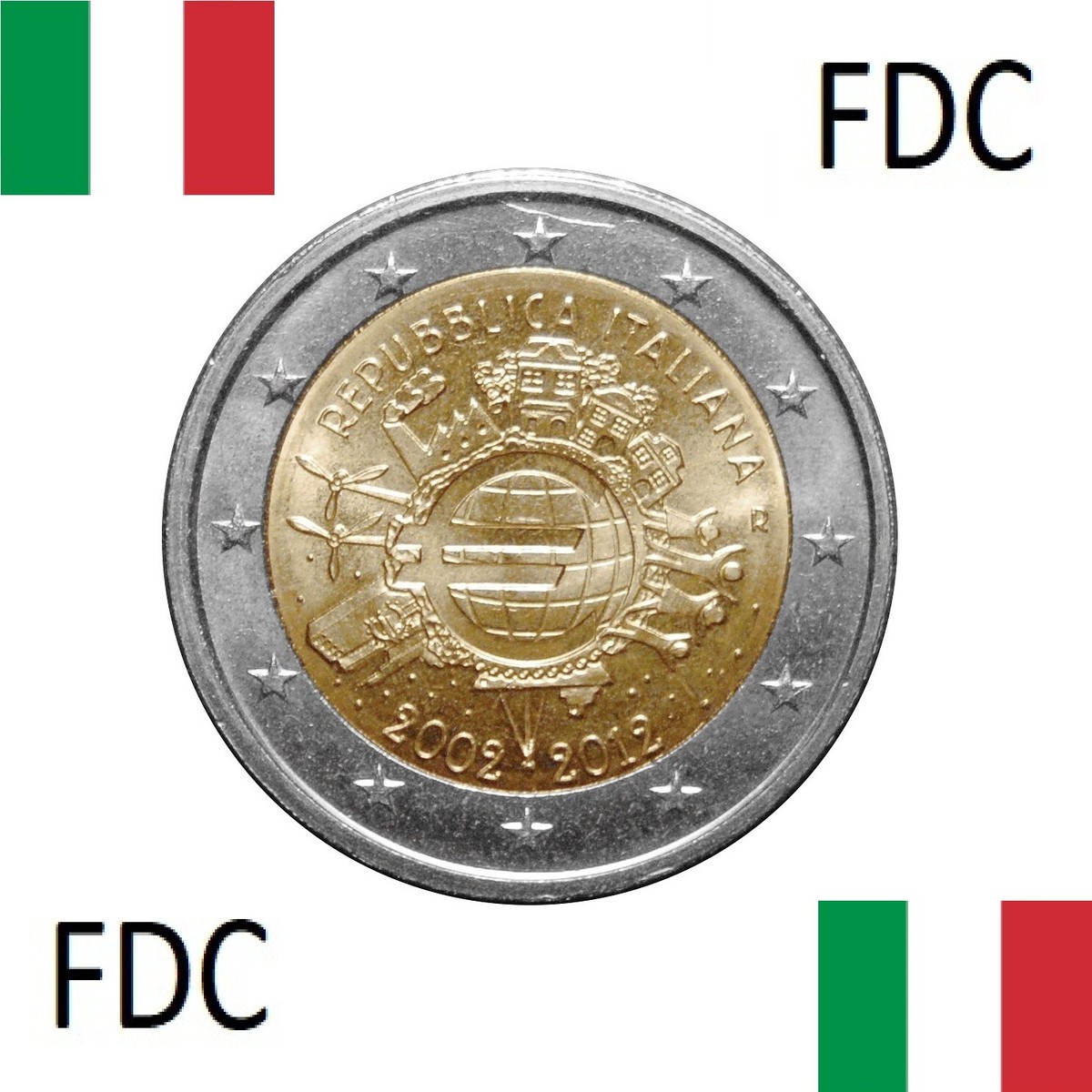 ITALY ITALIA ITALIE 2 Euro In Coin Card FOLDER Dal 2004 Al 2022 ENTRA E - Foto 7