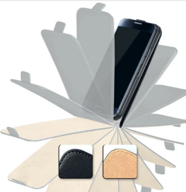 for Lg Google Nexus 5 e980 flip Case Protective Cover genuine leather black - Image 3 of 3